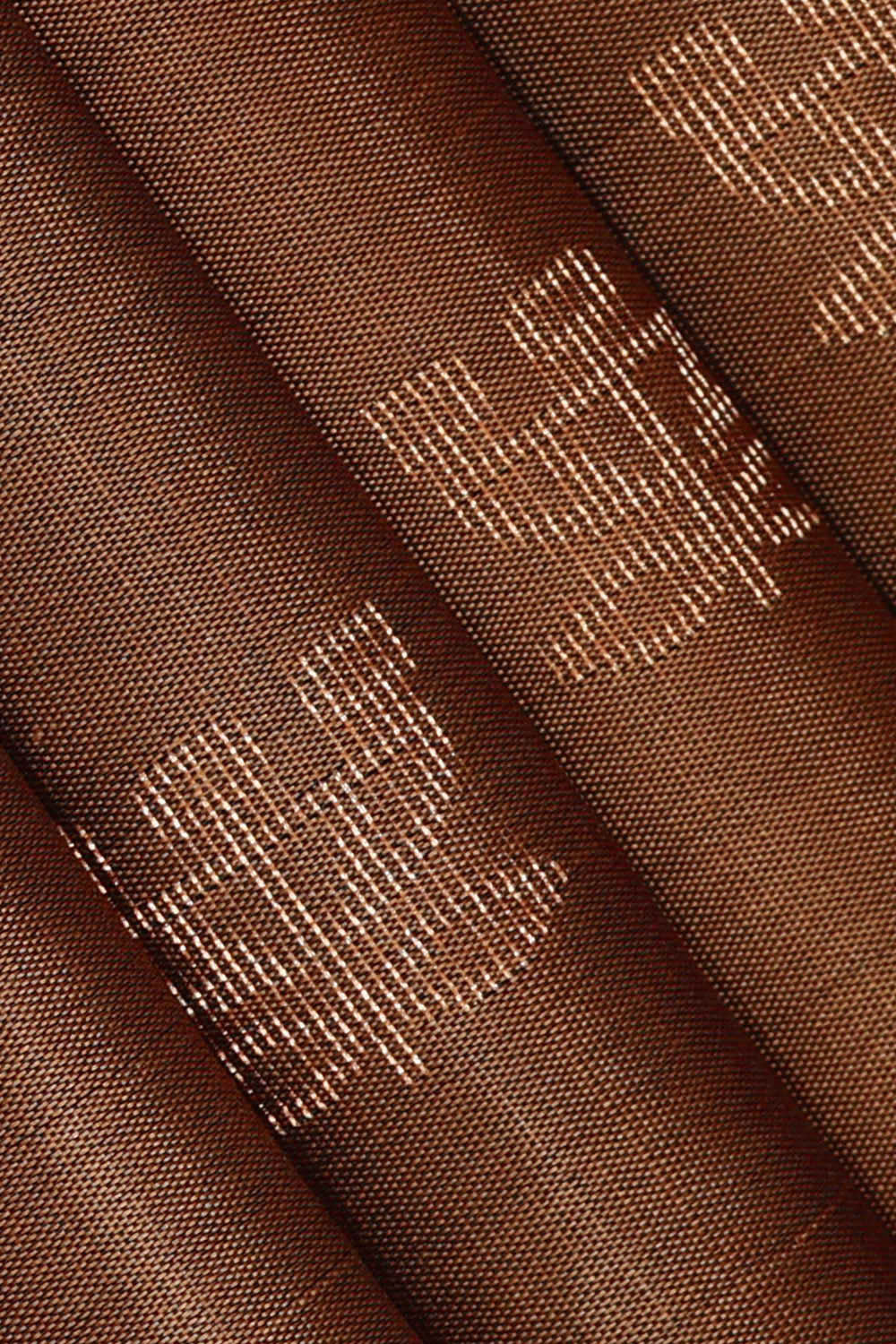 Image of Brown Silk Saree
